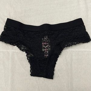 Never worn Black Victoria secret underwear